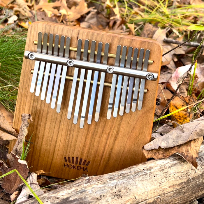 Our newest Kalimba:  The B17 "Mini" by Hokema