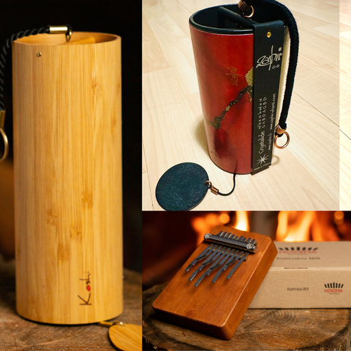 Mini soundscape set koshi zaphir and Hokema B9 Kalimba | weplaywelltogether
