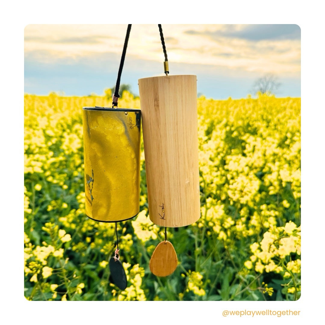 Koshi Aria and Zaphir Gold / Yellow chimes in nature | weplaywelltogether