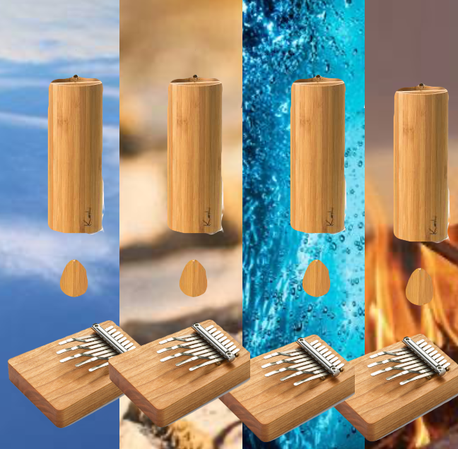 Koshi Chimes - there is a Kalimba to go with your Koshi Chimes!