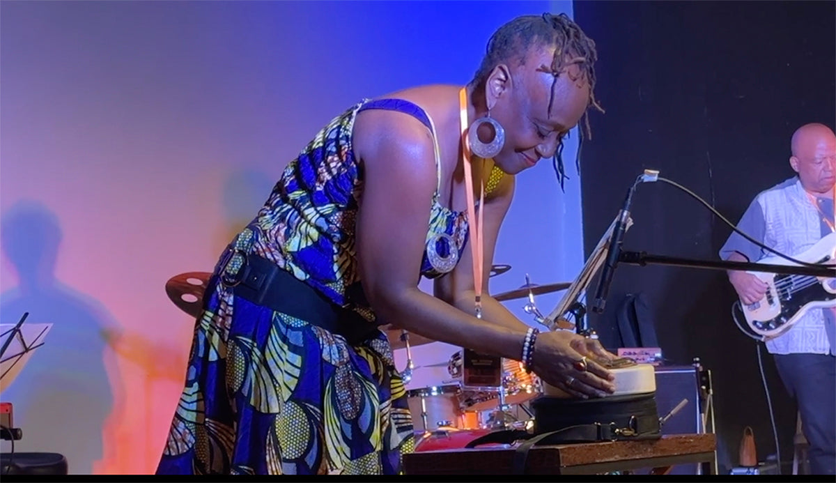 Sansula On Stage with Jazz! Featuring violinist Gwen Laster and the Travelguides jazz ensemble