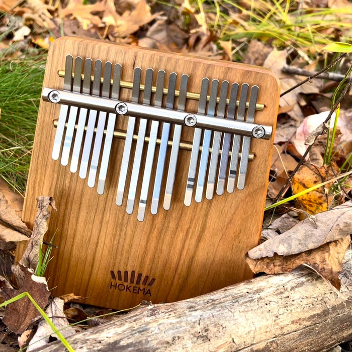 Our newest Kalimba:  The B17 "Mini" by Hokema