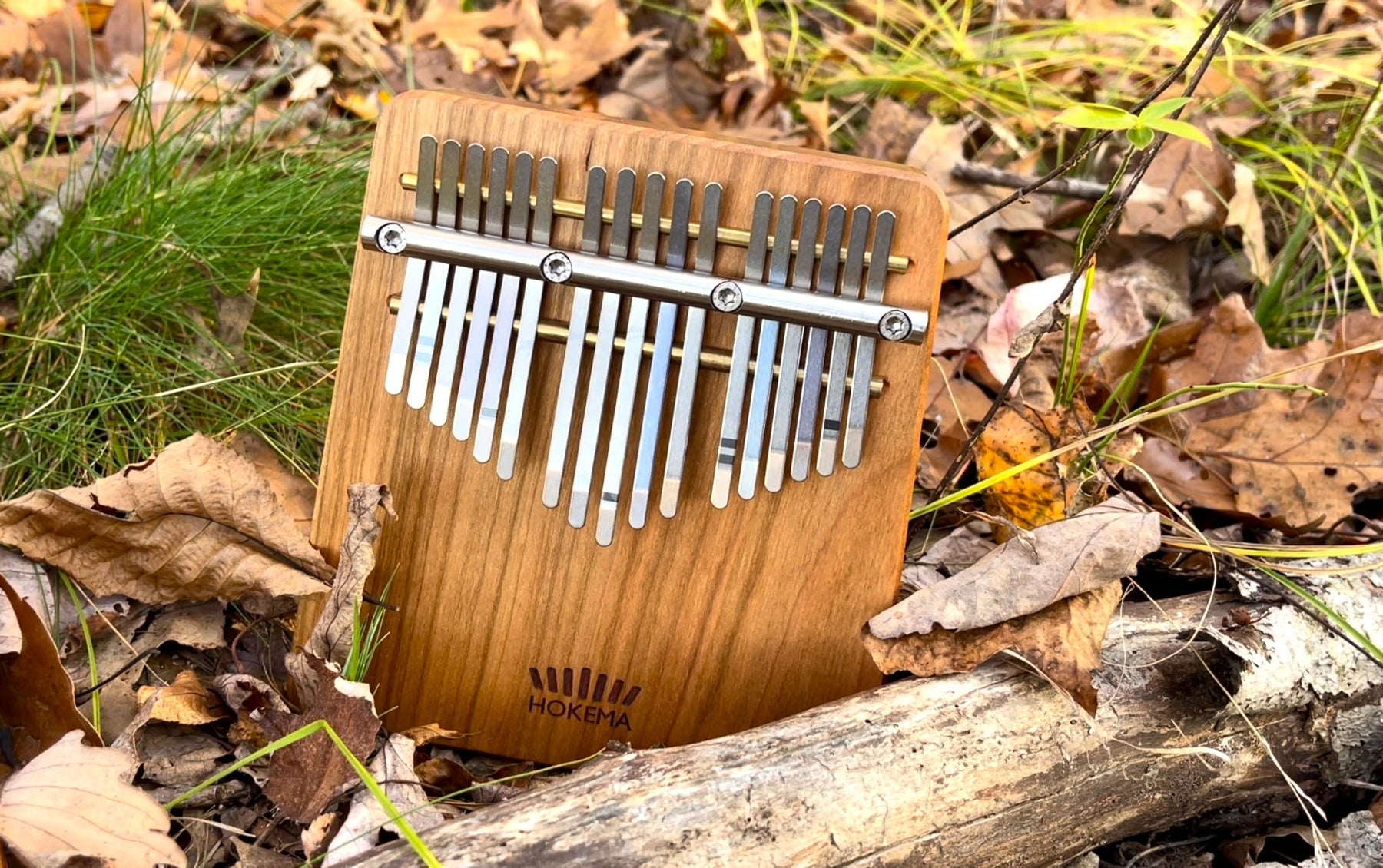 Our newest Kalimba:  The B17 "Mini" by Hokema