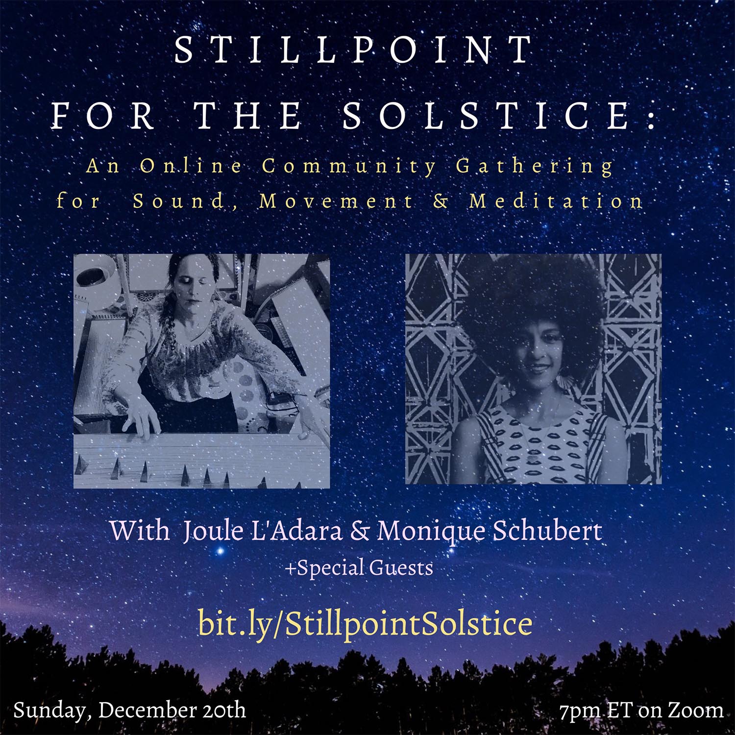 Stillpoint for the Solstice: A Free online Event featuring We Play Well Together Instruments