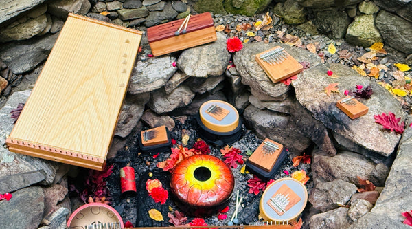 G-Major Intuitive Soundscapes Collection — handcrafted sound healing instruments in G-Major tuning