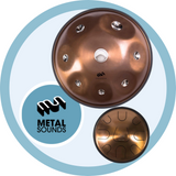 Spacedrum and Zenko metal tongue drum by Metal Sounds | weplaywelltogether