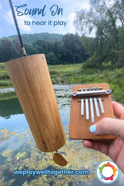 Twinkle set Hokema Kalimba B5 and Koshi Chime Aqua part of the Elemental Soundscapes set D-minor |weplaywelltogether