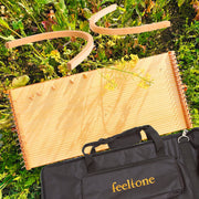 feeltone Monolina Monochord, stand and carrying case in nature | weplaywelltogether