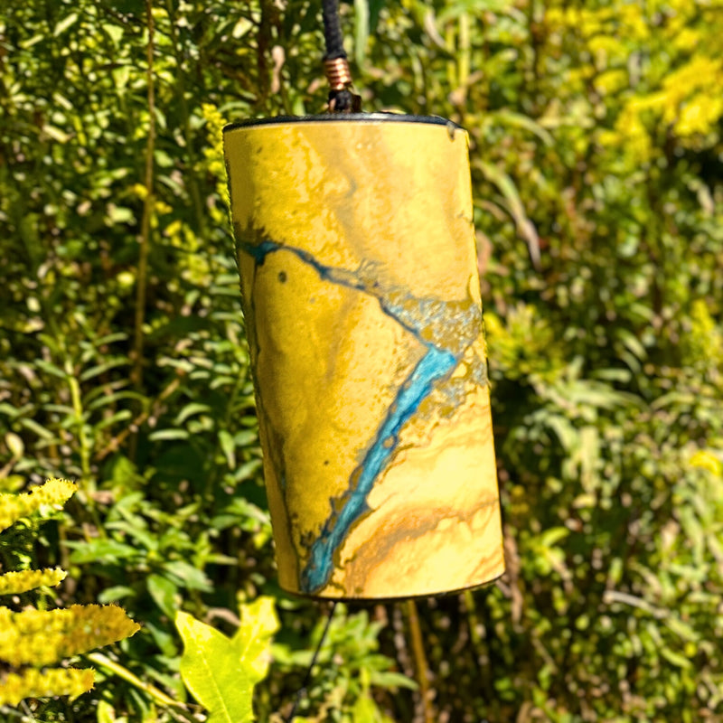 Yellow Zaphir chime in nature  | weplaywelltogether