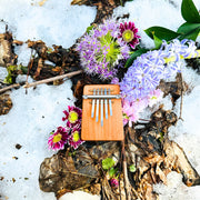 Hokema B5 kalimba with flowers | weplaywelltogether