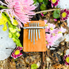 Hokema B5 kalimba with flowers | weplaywelltogether