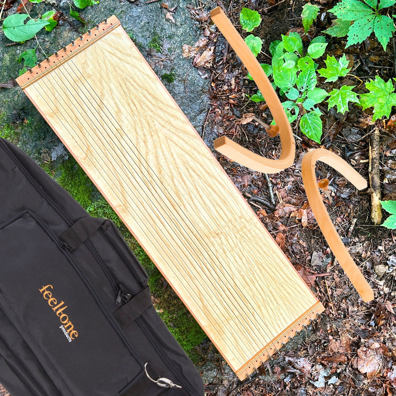 feeltone Monolini Monochord, stand and carrying casein nature | weplaywelltogether