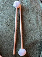 mallets with soft furry ends | weplaywelltogether