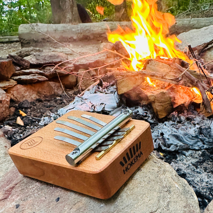 HOkema B5 kalimba in fire tuning  | Weplaywelltogether