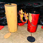Red Zaphir and Koshi Ignis chimes by the campfire | weplaywelltogether