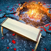 feeltone Monolini Monochord by the fire | weplaywelltogether