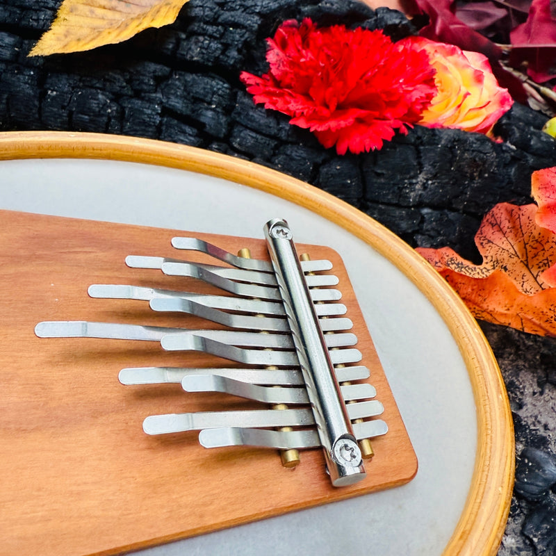 Hokema Sansula Renaissance kalimba by the campfire | weplaywelltogether