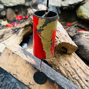 Red Zaphir chime by the campfire | weplaywelltogether