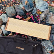 feeltone Monolini Monochord and carrying case by the rocks | weplaywelltogether