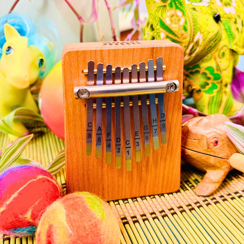 HOKEMA Kids Kalimba – 9-Note Thumb Piano for Children | Handmade in Germany | Perfect First Instrument