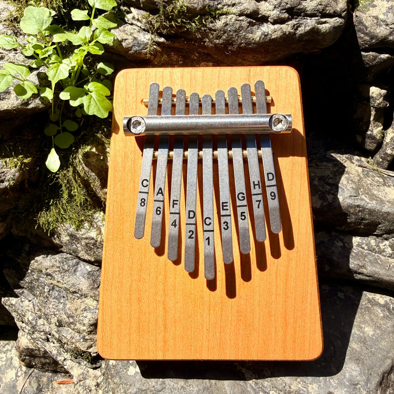 HOKEMA Kids Kalimba – 9-Note Thumb Piano for Children | Handmade in Germany | Perfect First Instrument