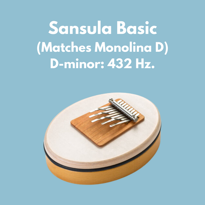 Sansula's tuned to match the feeltone monolina's in 432 Hz | Weplaywelltogether