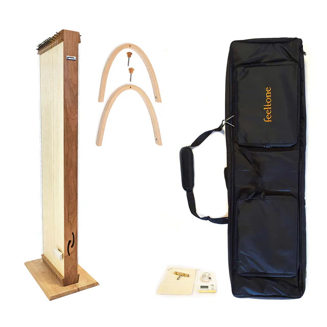 feeltone tambura monochord  with legs, tuning tool and carrying case| Weplaywelltogether