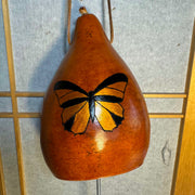 Thunder gourde with butterfly painting  | Weplaywelltogether