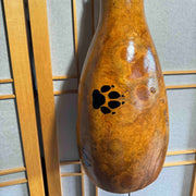 Thunder gourde with wolf painting  | Weplaywelltogether