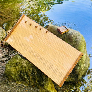 feeltone Monolina and Hokema B5 kalimba by the water | Weplaywelltogether