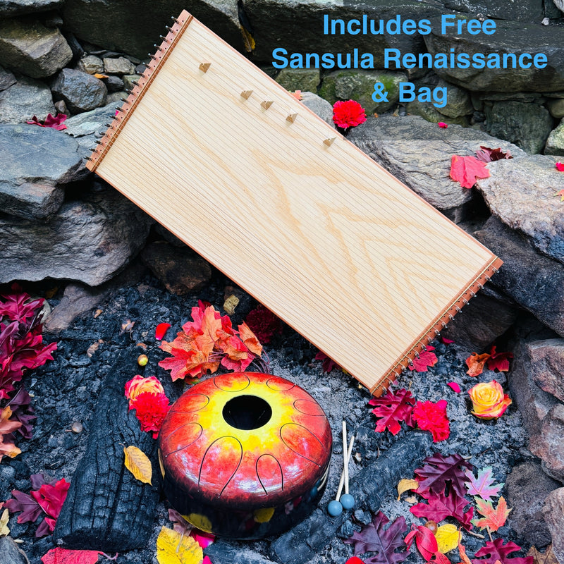 Fire Starter Bundle – Monolina + Kigonki Drum (G Major) + Free Sansula Renaissance