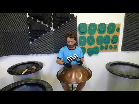 Spacedrum handpan  from Metal Sounds melon selizir tuning |weplaywelltogether
