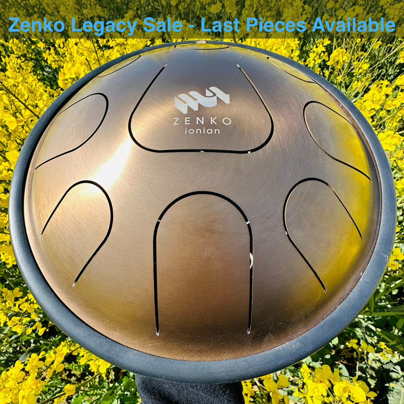 Zenko Ionian scale metal tongue drum | weplaywelltogether