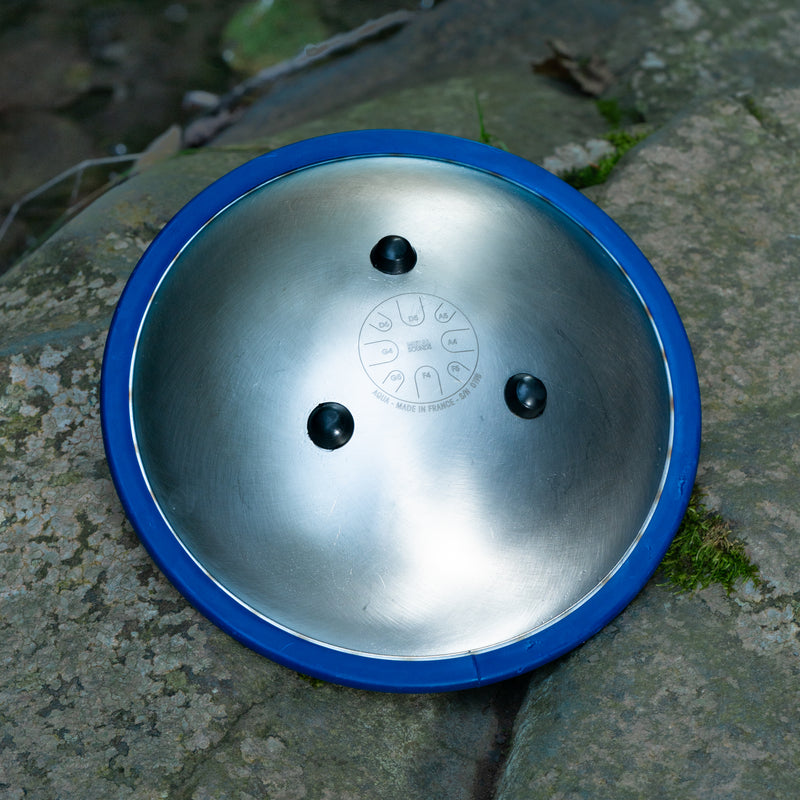Showroom Zenko Element Metal Tongue Drum: Aqua (D-minor)