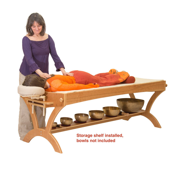 feeltone monochord table, 60 string monochord bed for hands on work | WePlayWellTogether