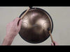 Metal Sounds - combo, Zenko Drum , handpan made out of stainless steel  comes with bag, travel case, support ring and sticks | WePlayWellTogether