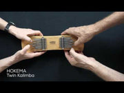 Hokema Kalimbas , twin Kalimbas two B9 mounted together | We Play Well Together