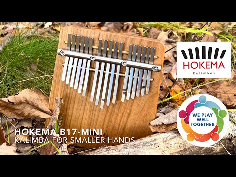 Hokema Kalimbas - B17 Mini Kalimba C-major | WePlayWellTogether