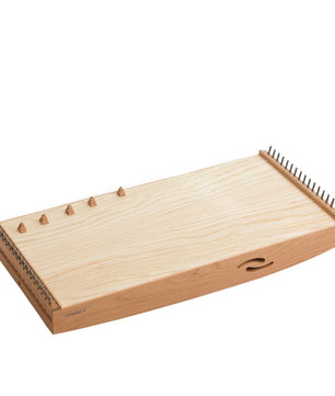 feeltone Monolina 34 string monochord in different tunings with 5 koto bridges | Weplayelltogether