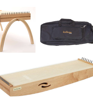 feeltone - Monolini monochord, Therapy monochord and Body monochord small, lightweight  and versatile with Travel bag and U-stand legs   | We Play Well Together