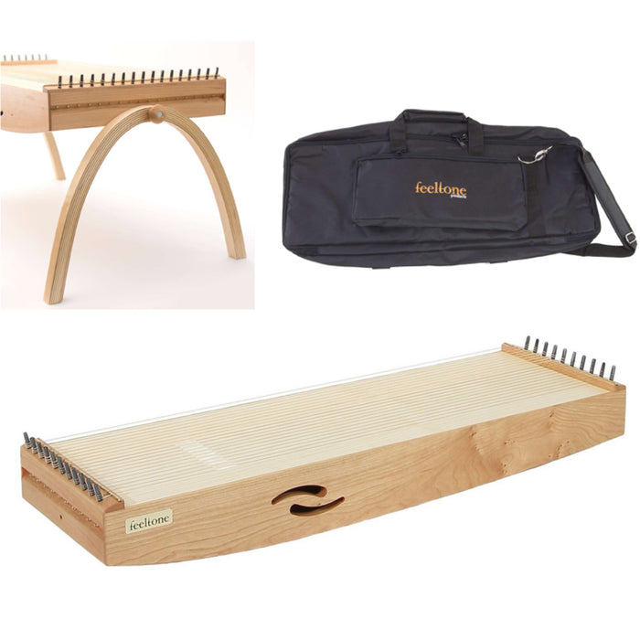 feeltone - Monolini monochord, Therapy monochord and Body monochord small, lightweight  and versatile with Travel bag and U-stand legs   | We Play Well Together